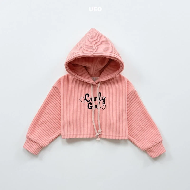 U Eo - Korean Children Fashion - #littlefashionista - Curly Ribbed Fleece Hood - 5