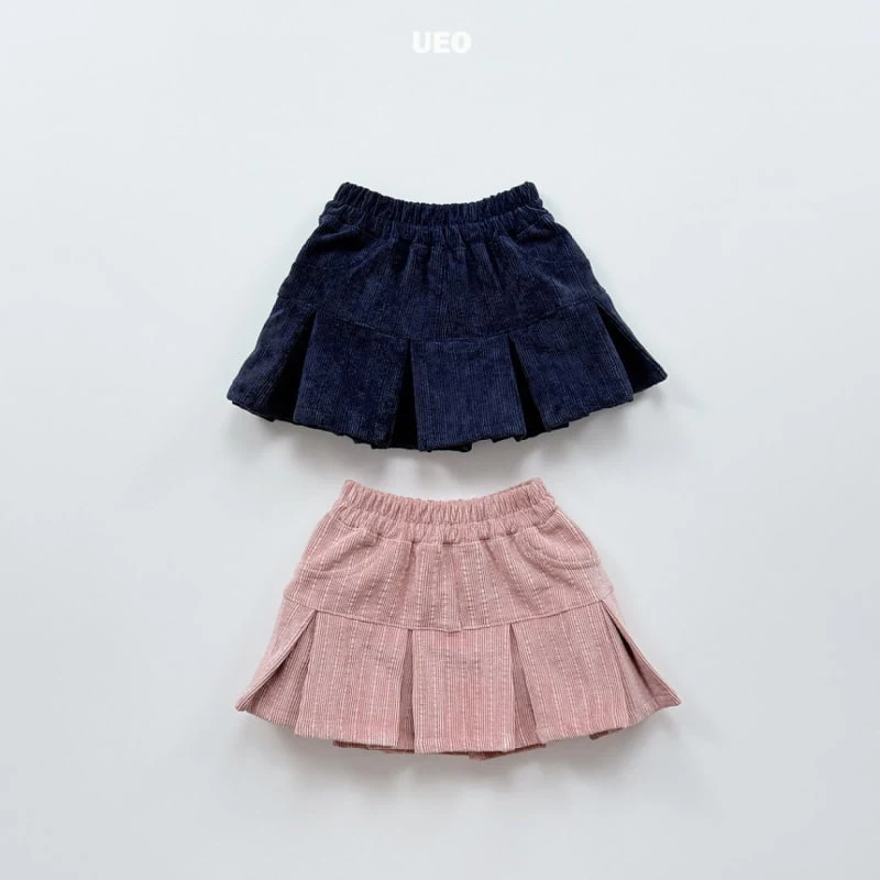 U Eo - Korean Children Fashion - #littlefashionista - Mary Corduroy Skirt