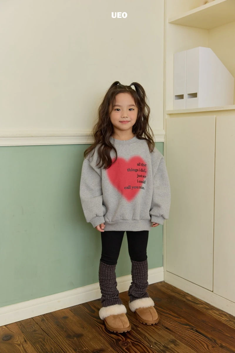 U Eo - Korean Children Fashion - #minifashionista - All The Heart Sweatshirt - 10