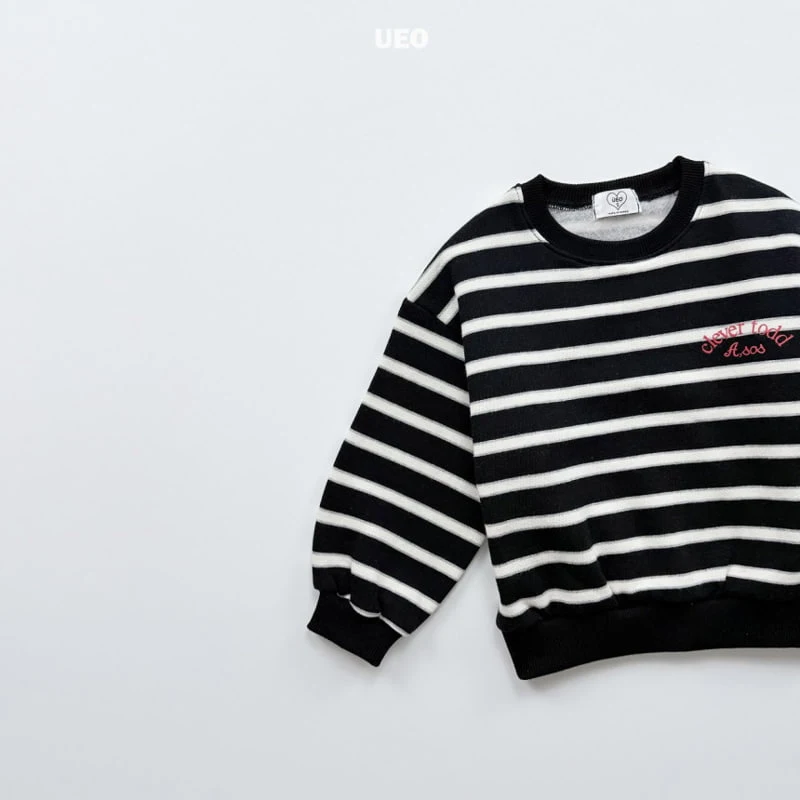 U Eo - Korean Children Fashion - #minifashionista - Stripe Sweatshirt - 9