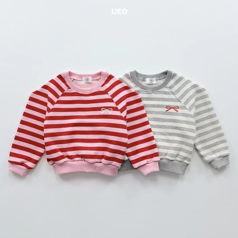 U Eo - Korean Children Fashion - #prettylittlegirls - Petite Ribbon Puff Sweatshirt