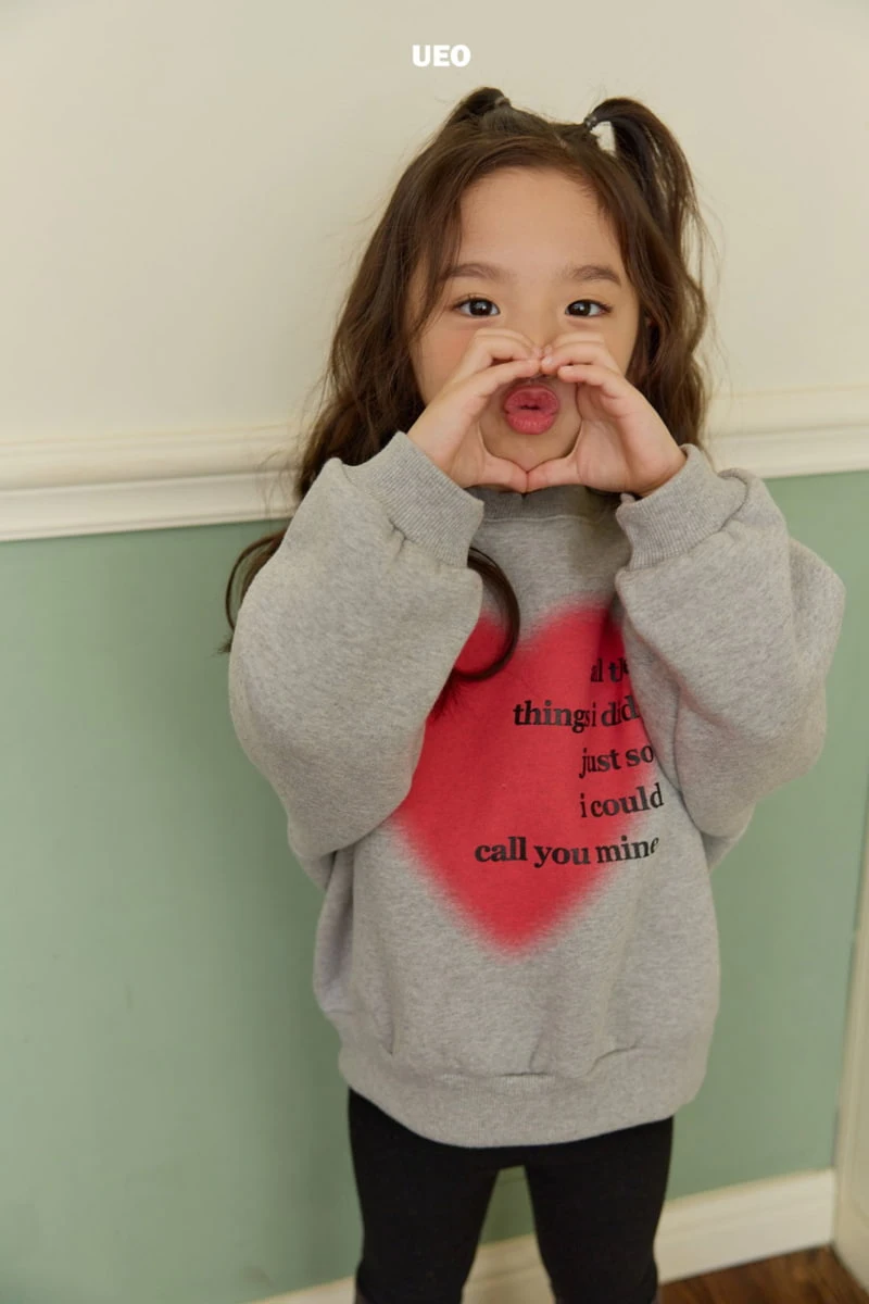 U Eo - Korean Children Fashion - #prettylittlegirls - All The Heart Sweatshirt - 11