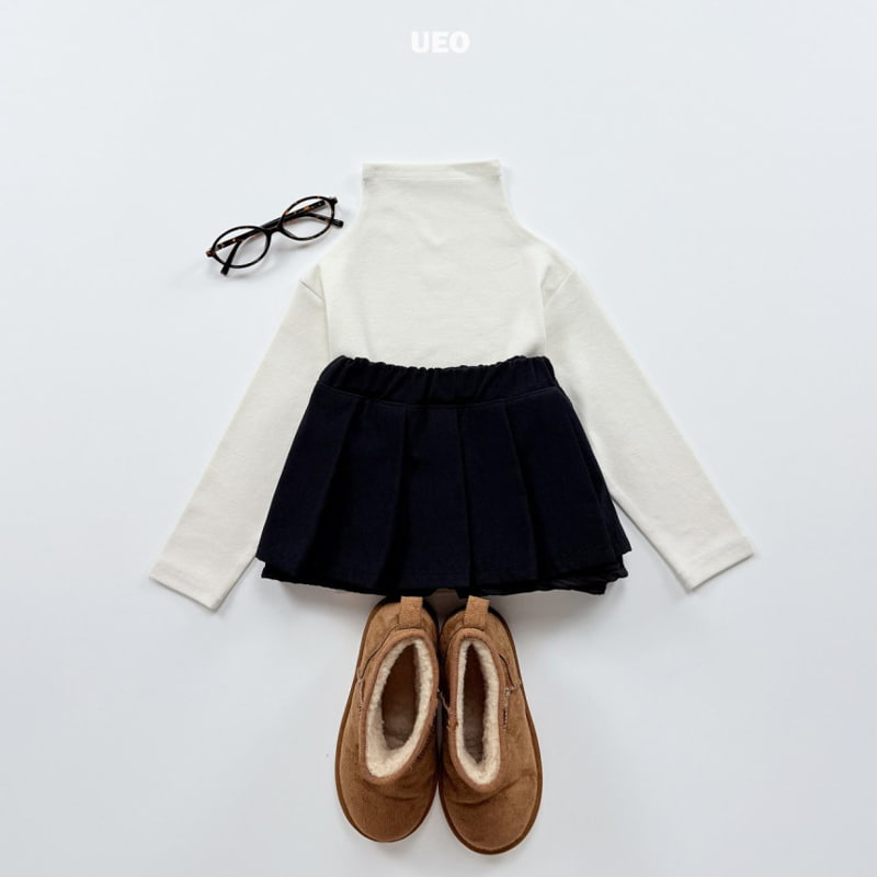 U Eo - Korean Children Fashion - #prettylittlegirls - Basic Mockneck Tee - 6