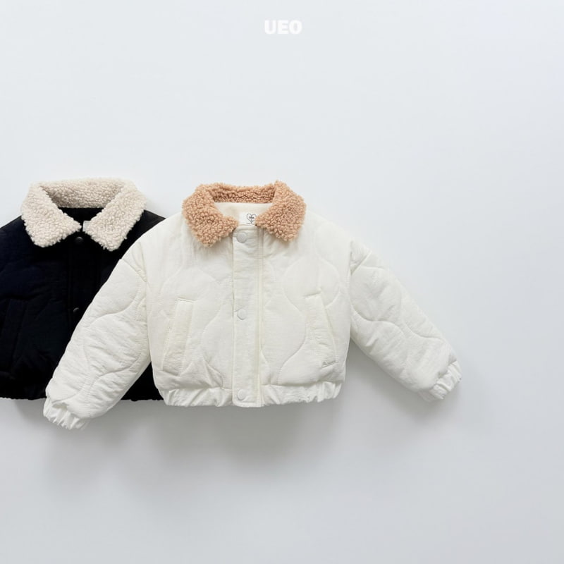 U Eo - Korean Children Fashion - #todddlerfashion - Miu Short Quilted Jumper - 2