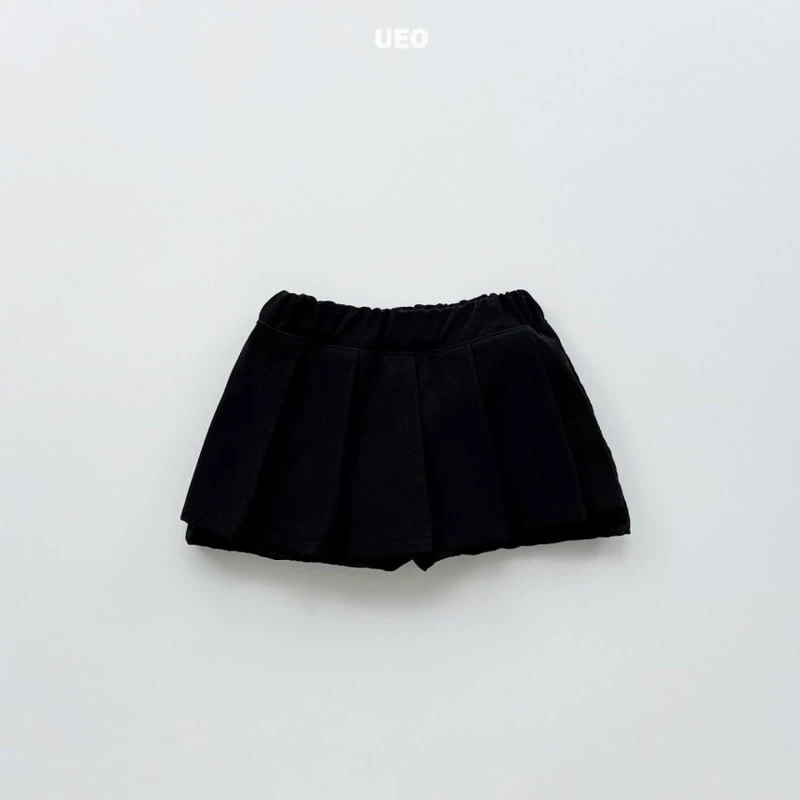 U Eo - Korean Children Fashion - #toddlerclothing - Padding Pleated Culottes - 7