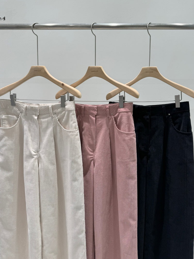 Unbound - Korean Women Fashion - #womensfashion - Corduroy Pants - 2