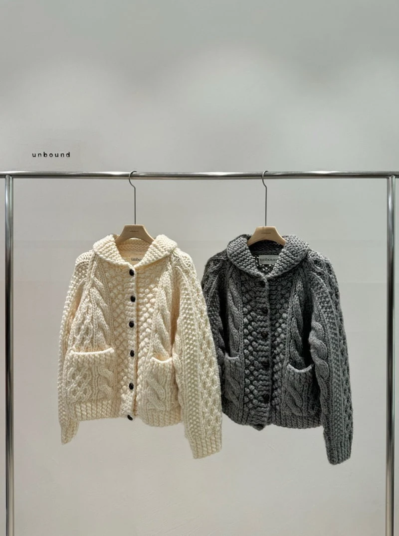 Unbound - Korean Women Fashion - #womensfashion - Handmade Knit Cardigan