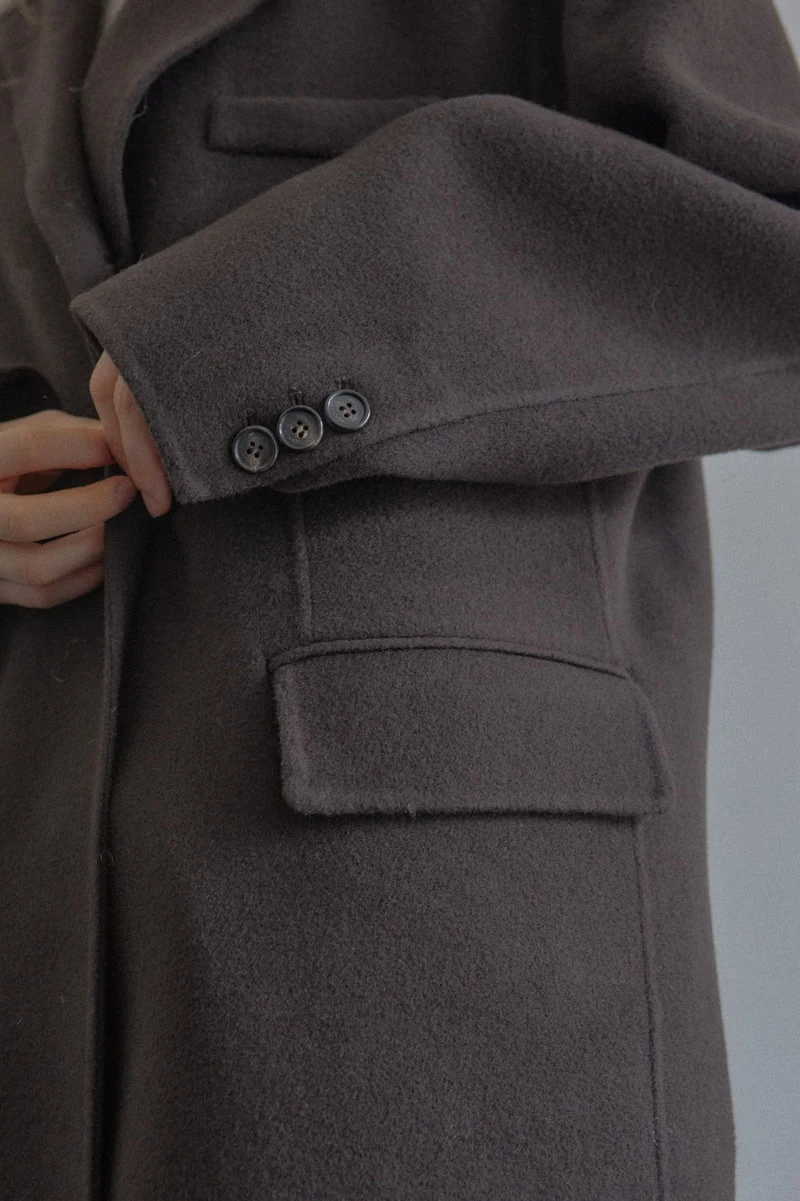 Unbound - Korean Women Fashion - #womensfashion - Ar Long Handmade Coat - 10