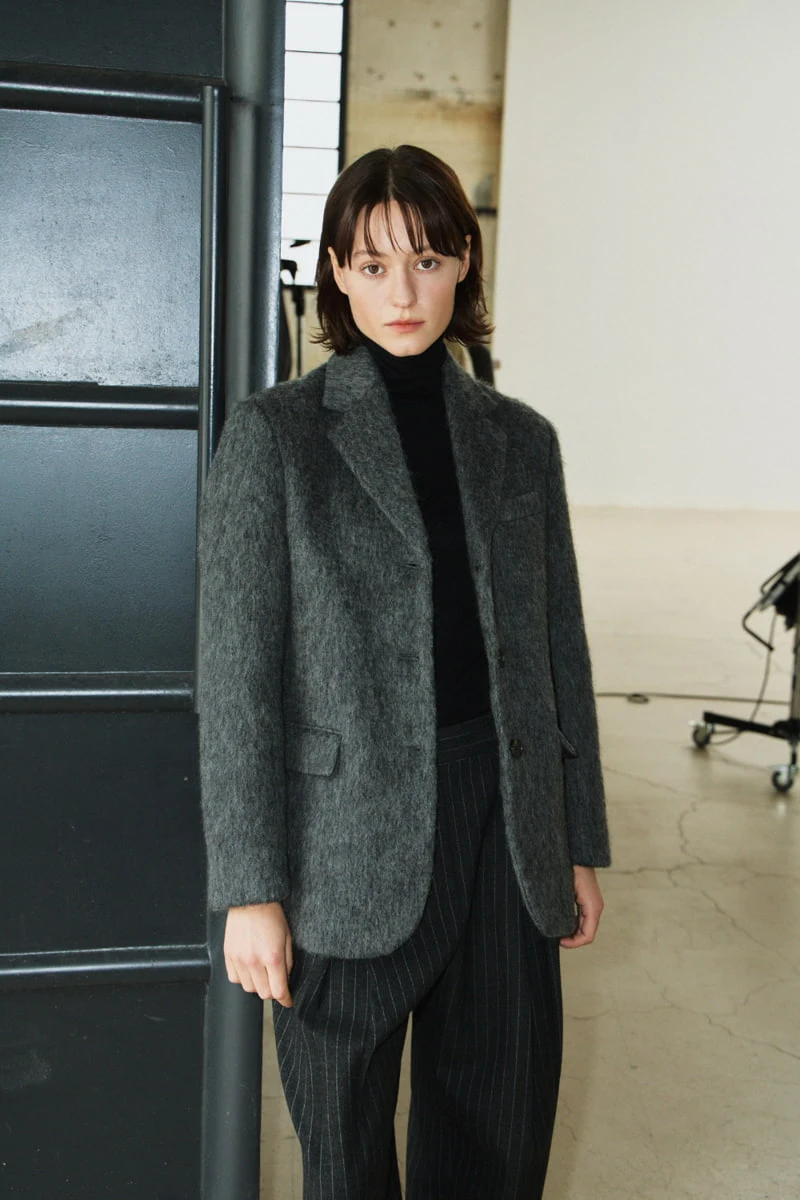 Understanding - Korean Women Fashion - #momslook - Mohair Like Jacket - 8