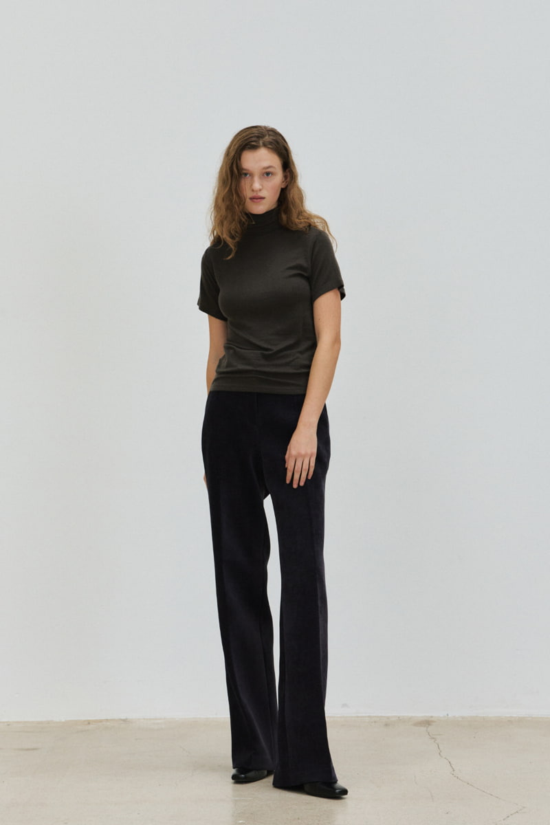 Understanding - Korean Women Fashion - #momslook - Warmbell Basic Velvet Pants - 2