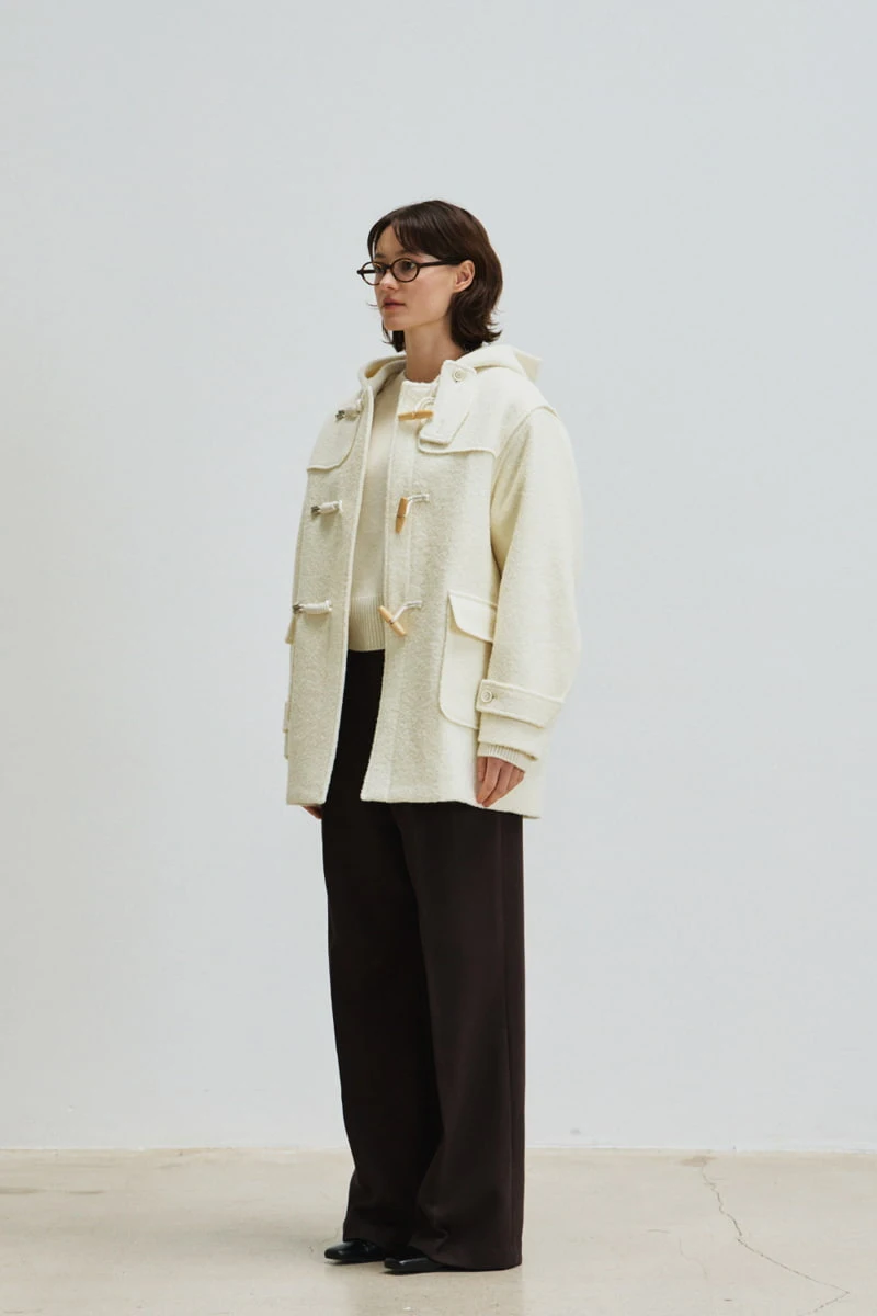 Understanding - Korean Women Fashion - #momslook - Duffel Half Coat - 2