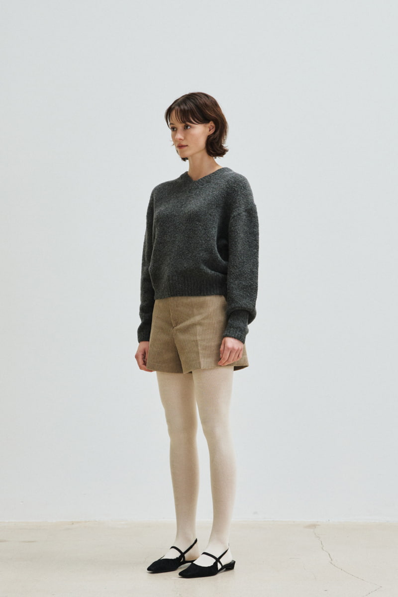 Understanding - Korean Women Fashion - #vintagekidsstyle - Corduroy Mini Pants - 4