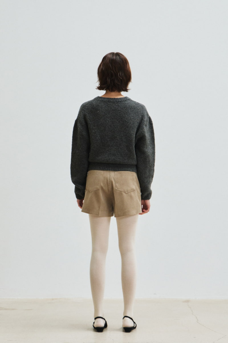 Understanding - Korean Women Fashion - #restrostyle - Corduroy Mini Pants - 5