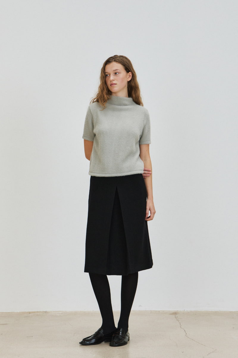 Understanding - Korean Women Fashion - #restrostyle - Star Half Turtleneck Knit Tee - 6