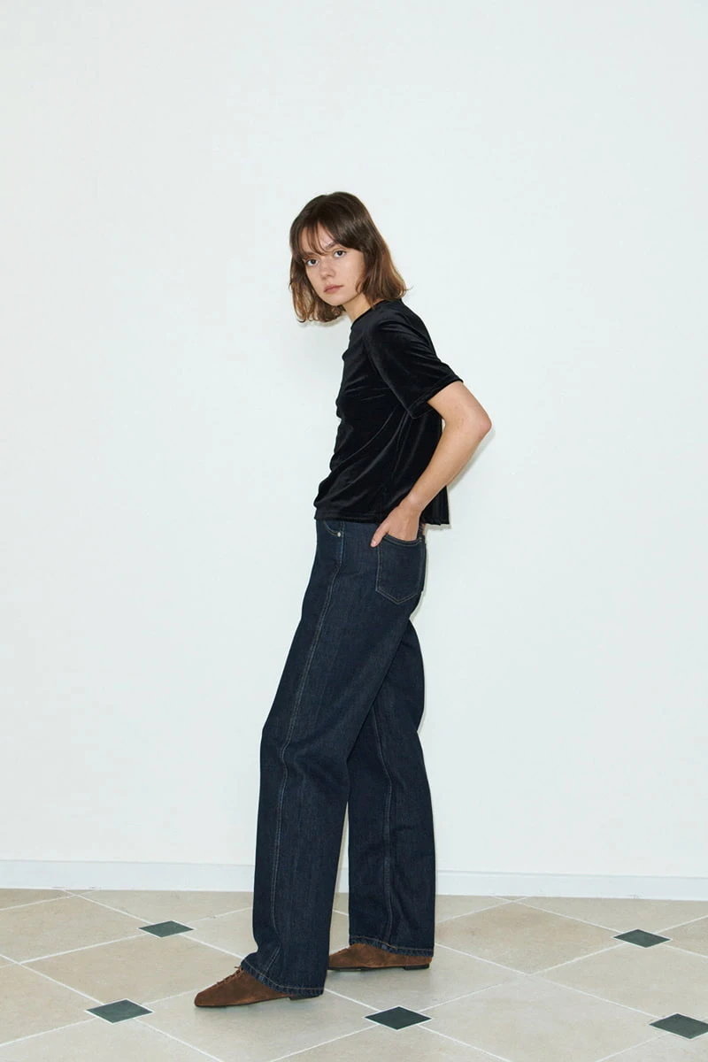 Understanding - Korean Women Fashion - #vintageinspired - AMC Straight Denim Pants - 3