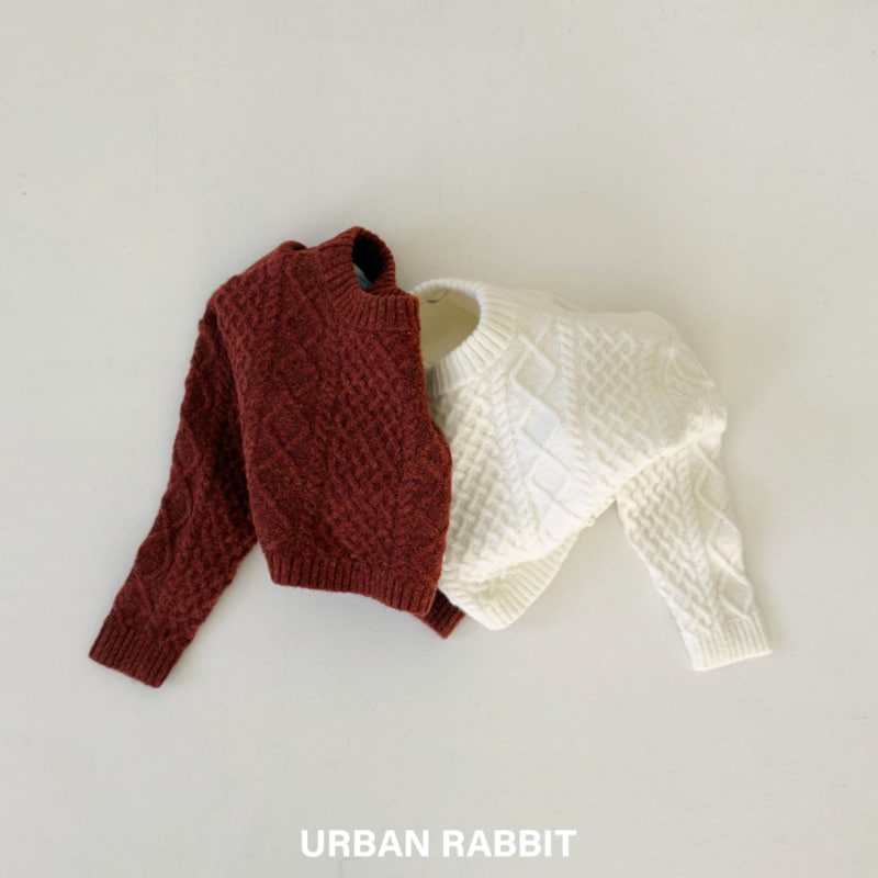 Urban Rabbit - Korean Children Fashion - #Kfashion4kids - Cable Crop Knit