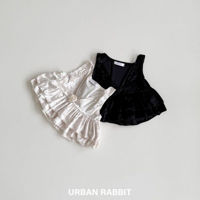 Urban Rabbit - Korean Children Fashion - #Kfashion4kids - Rose Velvet Bustier - 2