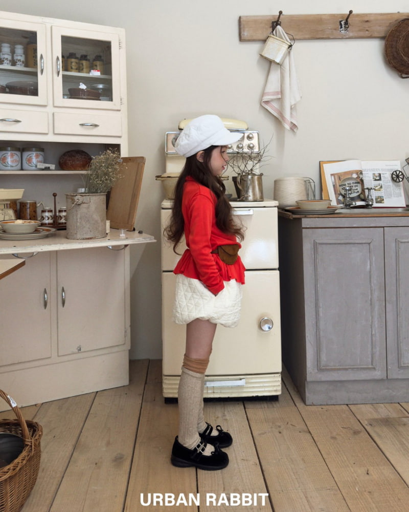 Urban Rabbit - Korean Children Fashion - #childofig - Quilted Velvet Hunting Cap - 8