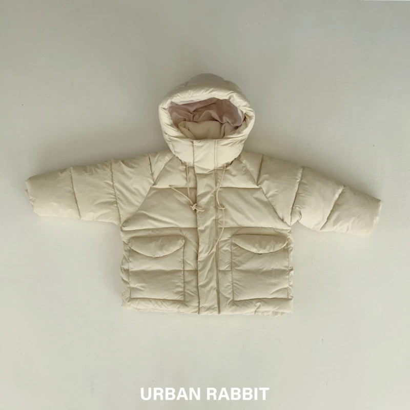 Urban Rabbit - Korean Children Fashion - #childofig - Winter Hoodie Volume Padding - 5