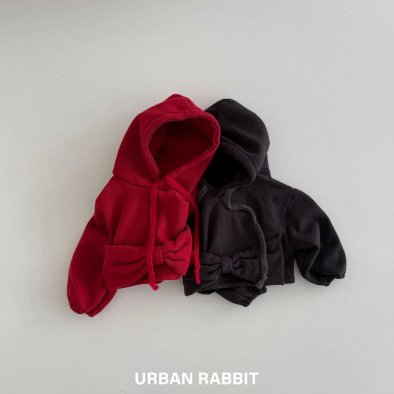 Urban Rabbit - Korean Children Fashion - #childofig - Queen Ribbon Crop Hoodie - 2