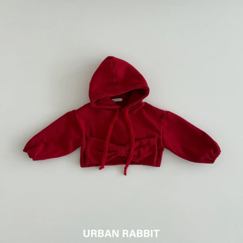 Urban Rabbit - Korean Children Fashion - #childofig - Queen Ribbon Crop Hoodie - 3