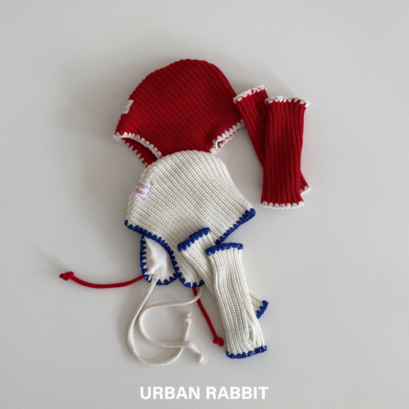 Urban Rabbit - Korean Children Fashion - #childofig - Melo Beanie Warmer Set