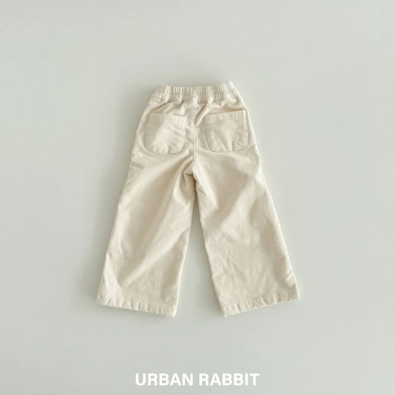 Urban Rabbit - Korean Children Fashion - #childrensboutique - Velvet Teen Button Pants - 8