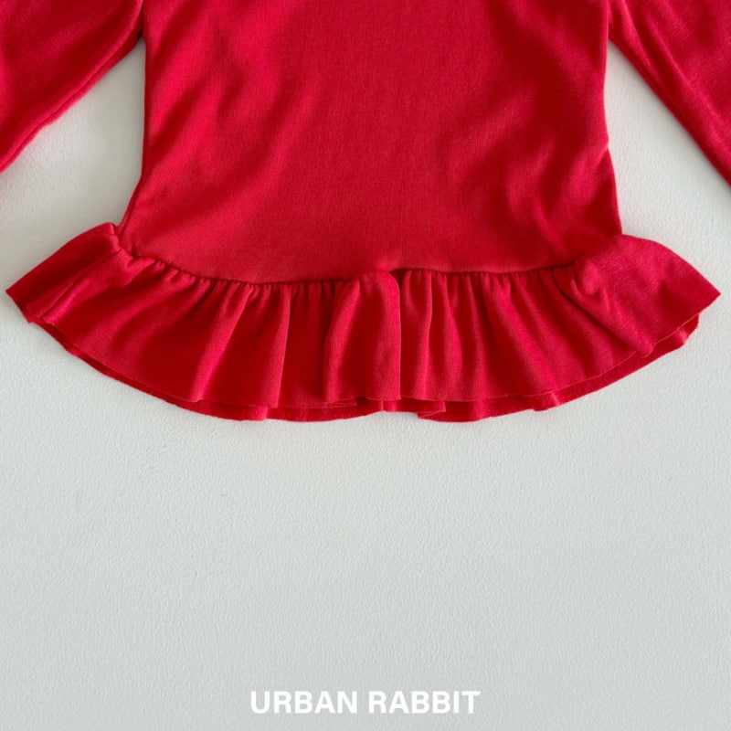 Urban Rabbit - Korean Children Fashion - #childrensboutique - Smores Frill Mockneck Tee - 6