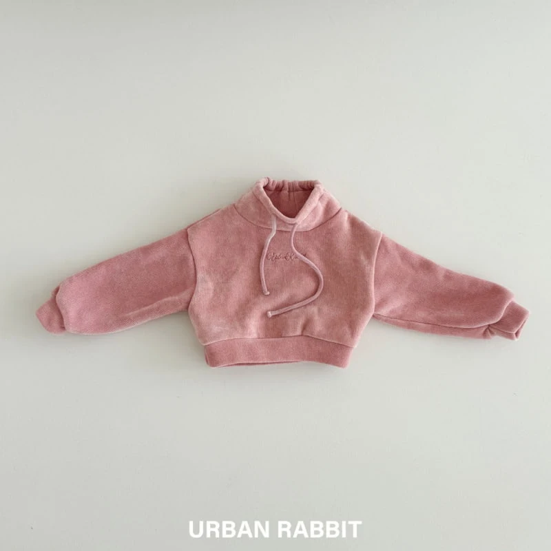 Urban Rabbit - Korean Children Fashion - #childrensboutique - Velvet Crop Sweatshirt - 3