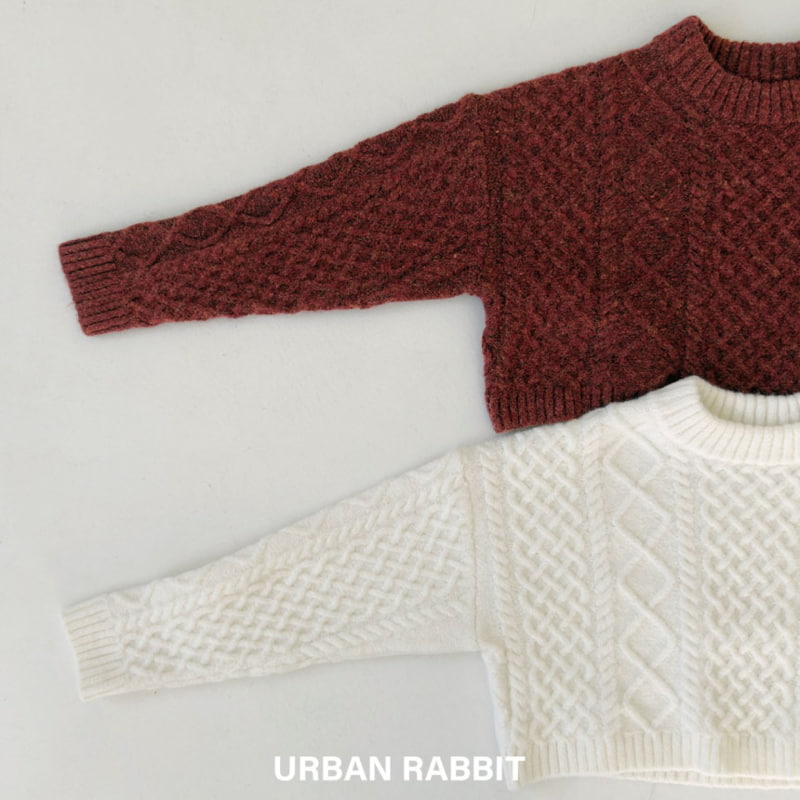 Urban Rabbit - Korean Children Fashion - #designkidswear - Cable Crop Knit - 9