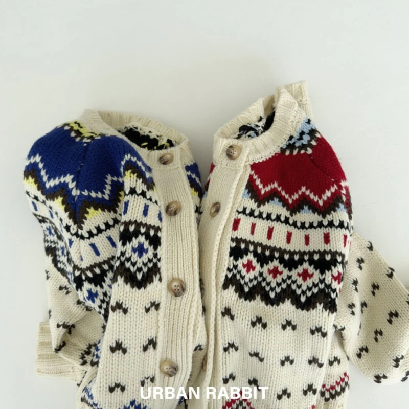 Urban Rabbit - Korean Children Fashion - #designkidswear - Nordic Cardigan - 2