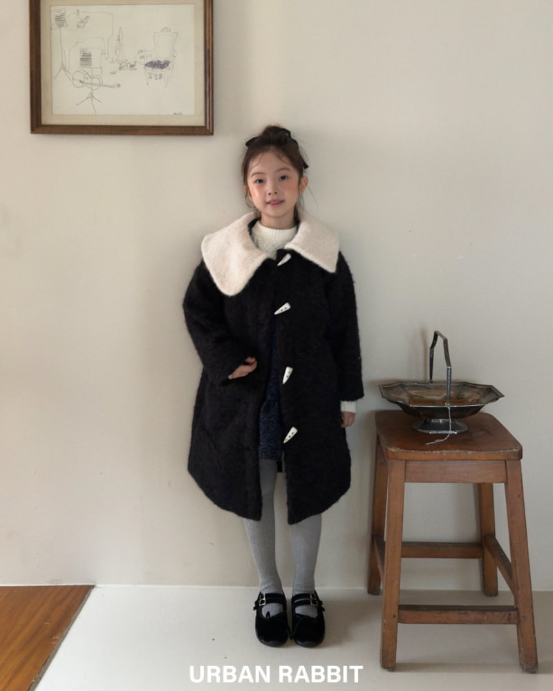 Urban Rabbit - Korean Children Fashion - #discoveringself - Teddy Long Coat - 11