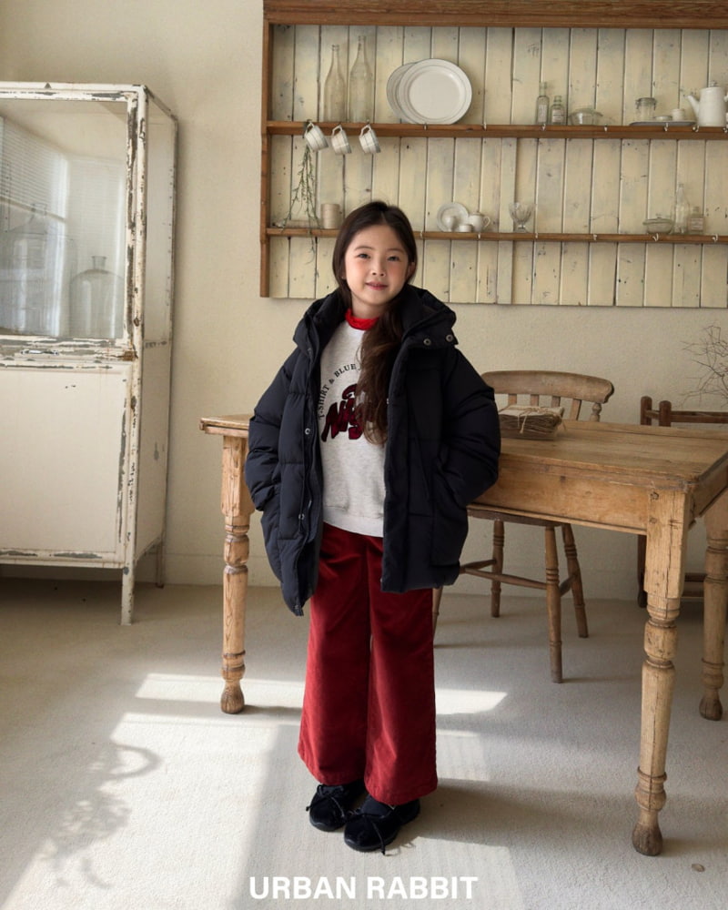 Urban Rabbit - Korean Children Fashion - #discoveringself - Velvet Teen Button Pants - 10