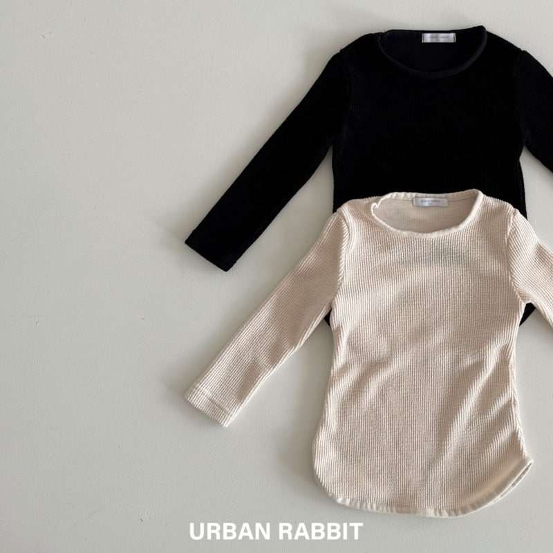 Urban Rabbit - Korean Children Fashion - #discoveringself - Ribbed Slit Dress - 2