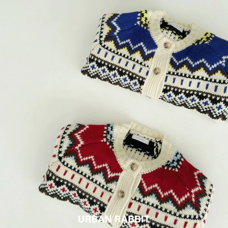 Urban Rabbit - Korean Children Fashion - #discoveringself - Nordic Cardigan - 3