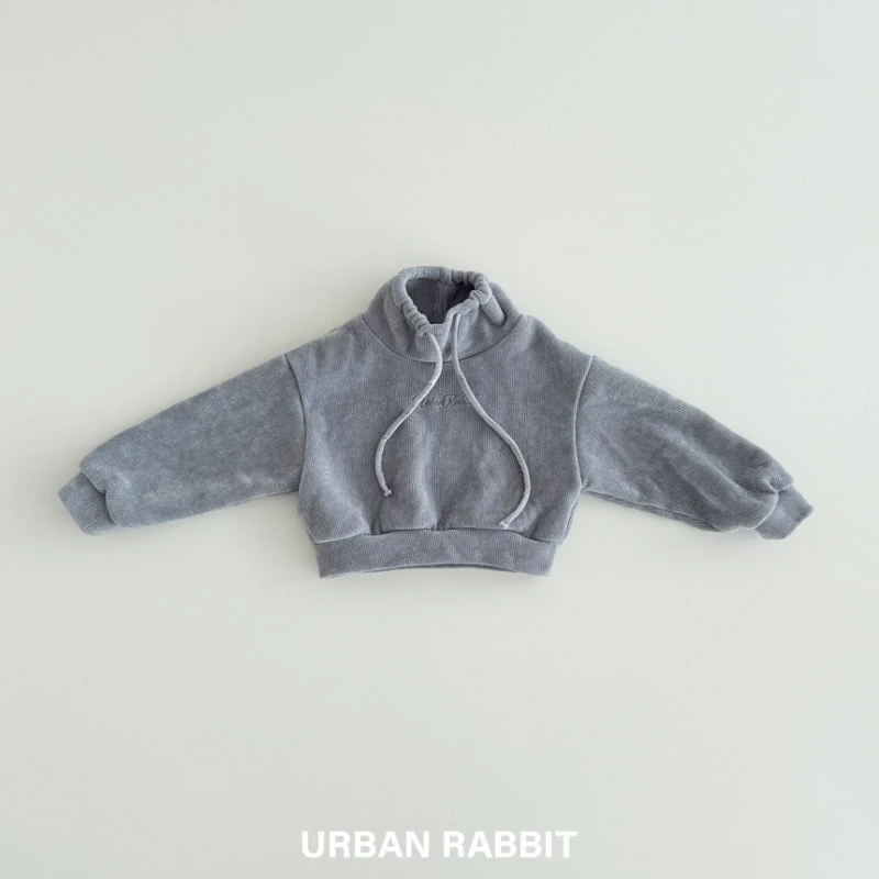 Urban Rabbit - Korean Children Fashion - #fashionkids - Velvet Crop Sweatshirt - 6