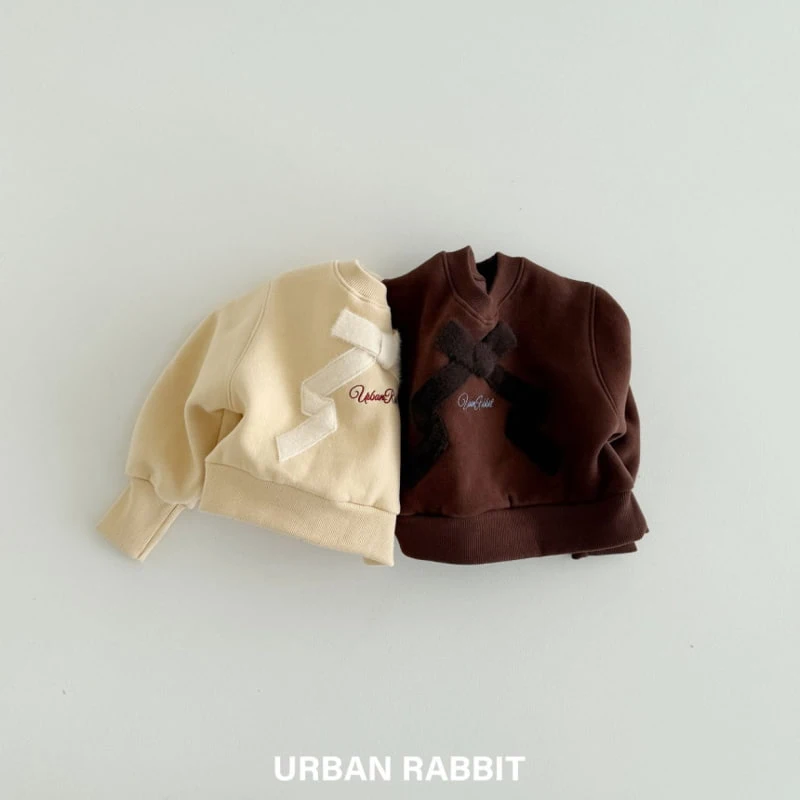 Urban Rabbit - Korean Children Fashion - #fashionkids - Rabbit Ribbon Sweatshirts