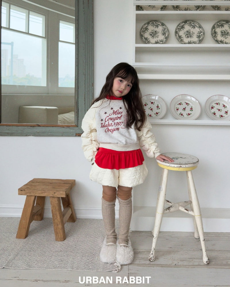 Urban Rabbit - Korean Children Fashion - #kidsshorts - Smores Frill Mockneck Tee - 10