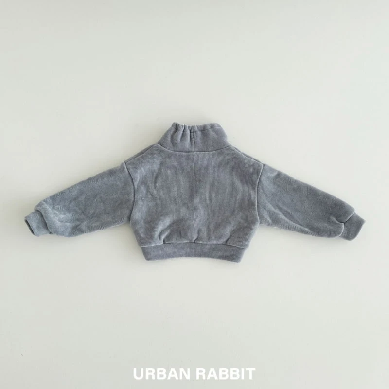 Urban Rabbit - Korean Children Fashion - #kidsshorts - Velvet Crop Sweatshirt - 7