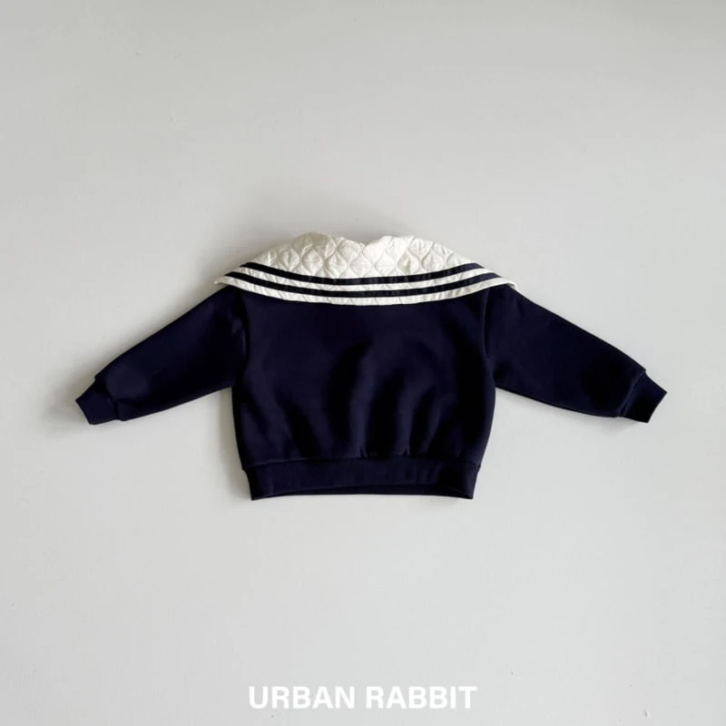 Urban Rabbit - Korean Children Fashion - #kidsshorts - Quilted Sailor Sweatshirt - 5