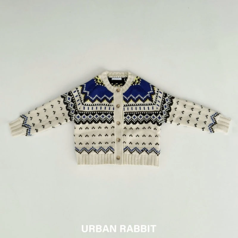 Urban Rabbit - Korean Children Fashion - #kidsshorts - Nordic Cardigan - 5