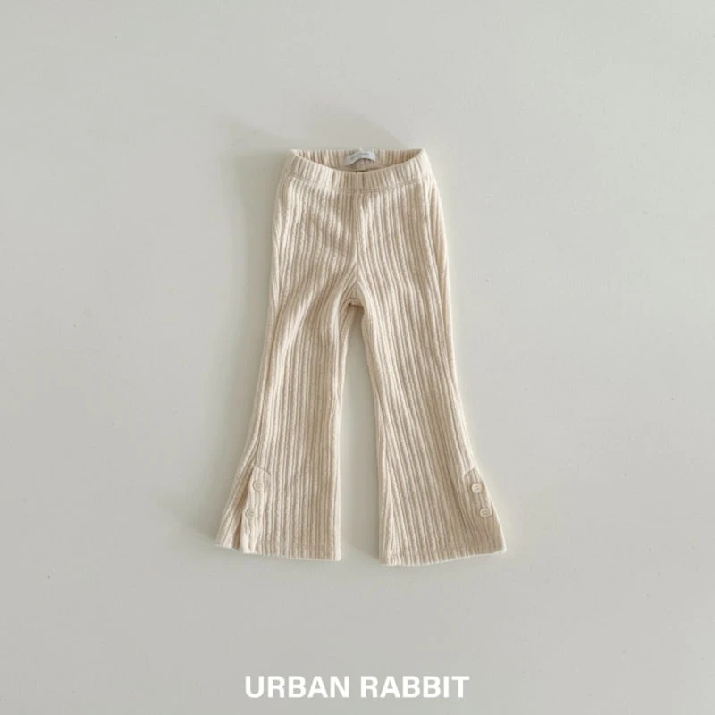 Urban Rabbit - Korean Children Fashion - #kidsstore - Chic Corduroy Bootcut Pants - 6