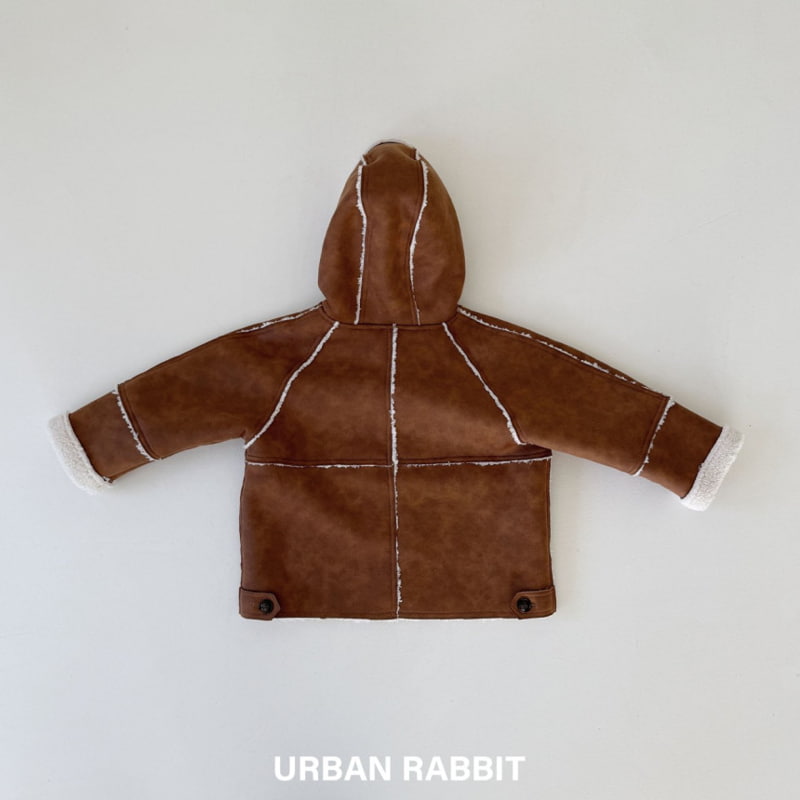 Urban Rabbit - Korean Children Fashion - #kidsstore - Hoodie Duffel Mustang - 3