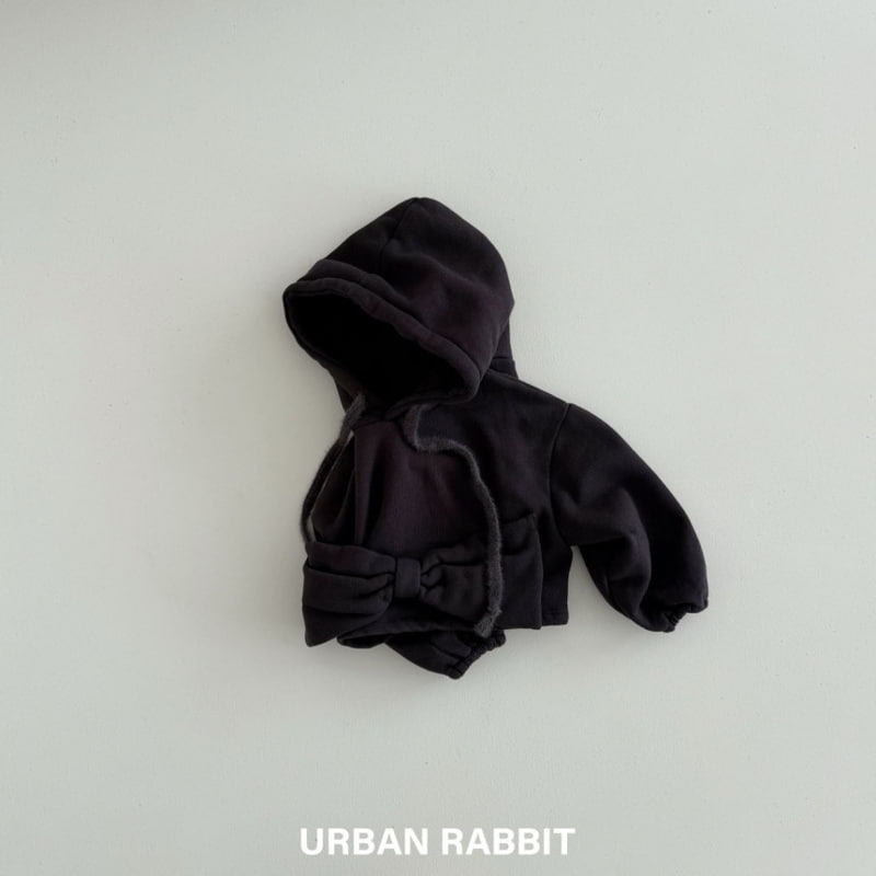 Urban Rabbit - Korean Children Fashion - #kidsstore - Queen Ribbon Crop Hoodie - 9