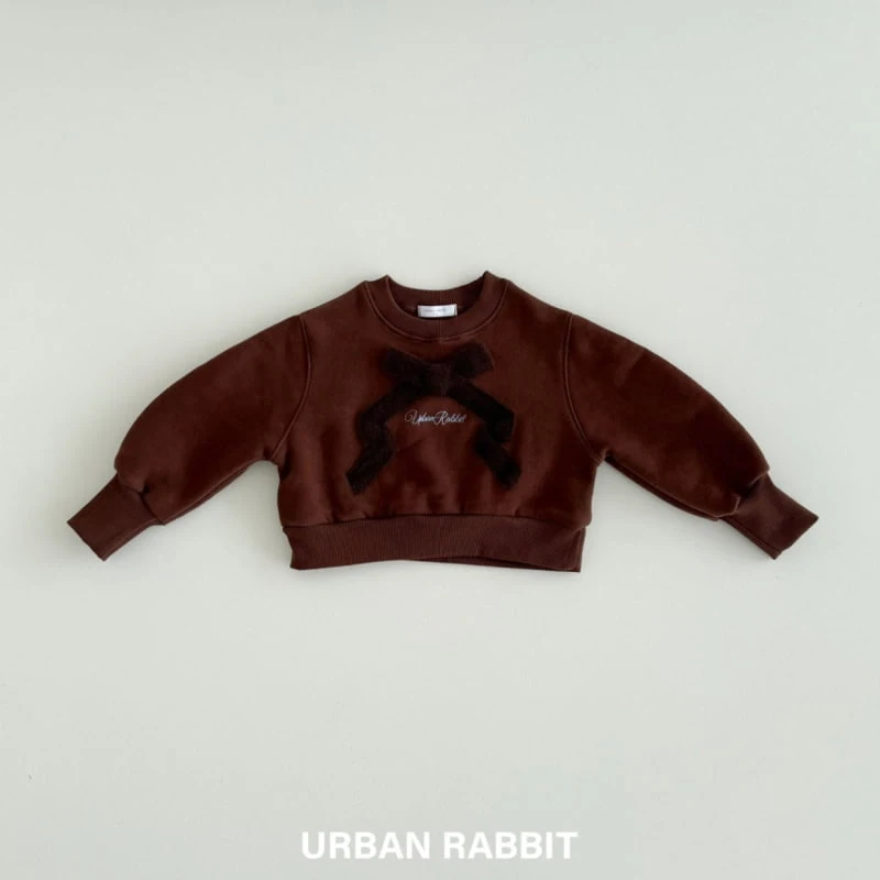 Urban Rabbit - Korean Children Fashion - #kidsstore - Rabbit Ribbon Sweatshirts - 3