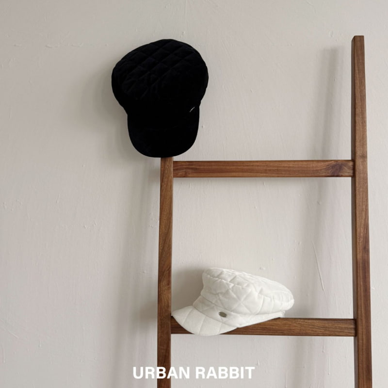 Urban Rabbit - Korean Children Fashion - #kidzfashiontrend - Quilted Velvet Hunting Cap - 2