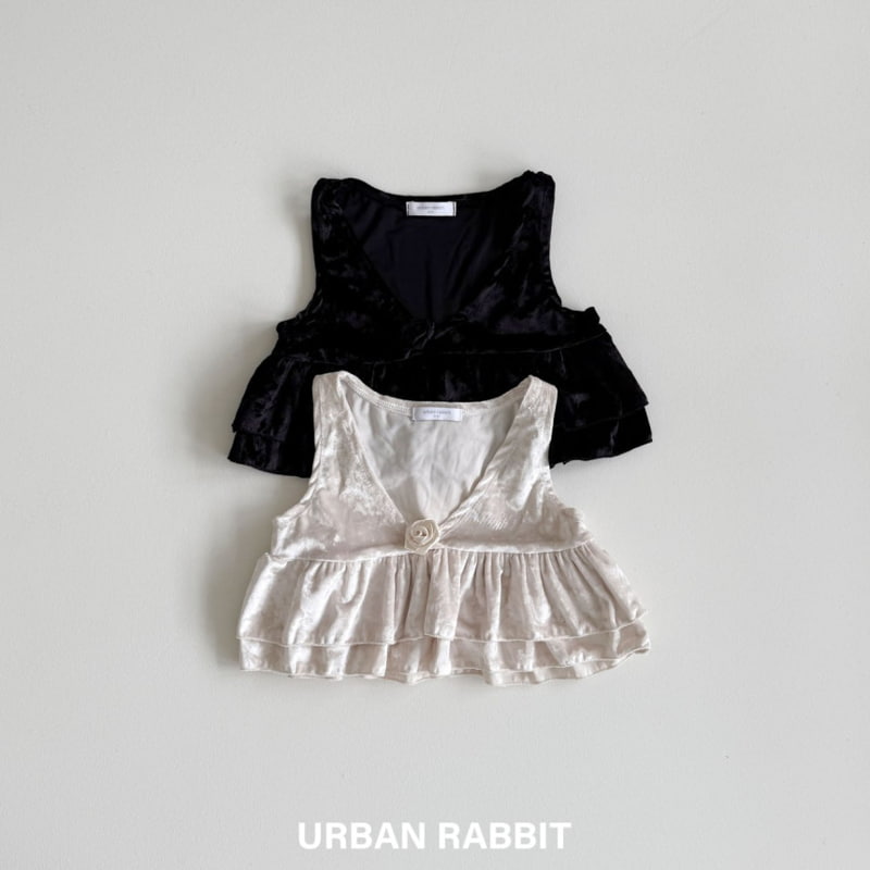 Urban Rabbit - Korean Children Fashion - #kidzfashiontrend - Rose Velvet Bustier