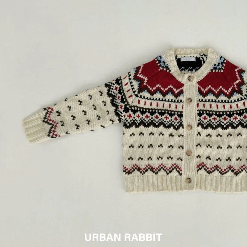 Urban Rabbit - Korean Children Fashion - #kidzfashiontrend - Nordic Cardigan - 7