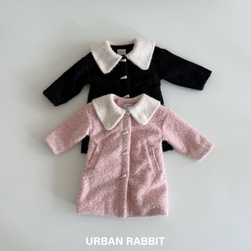 Urban Rabbit - Korean Children Fashion - #littlefashionista - Teddy Long Coat