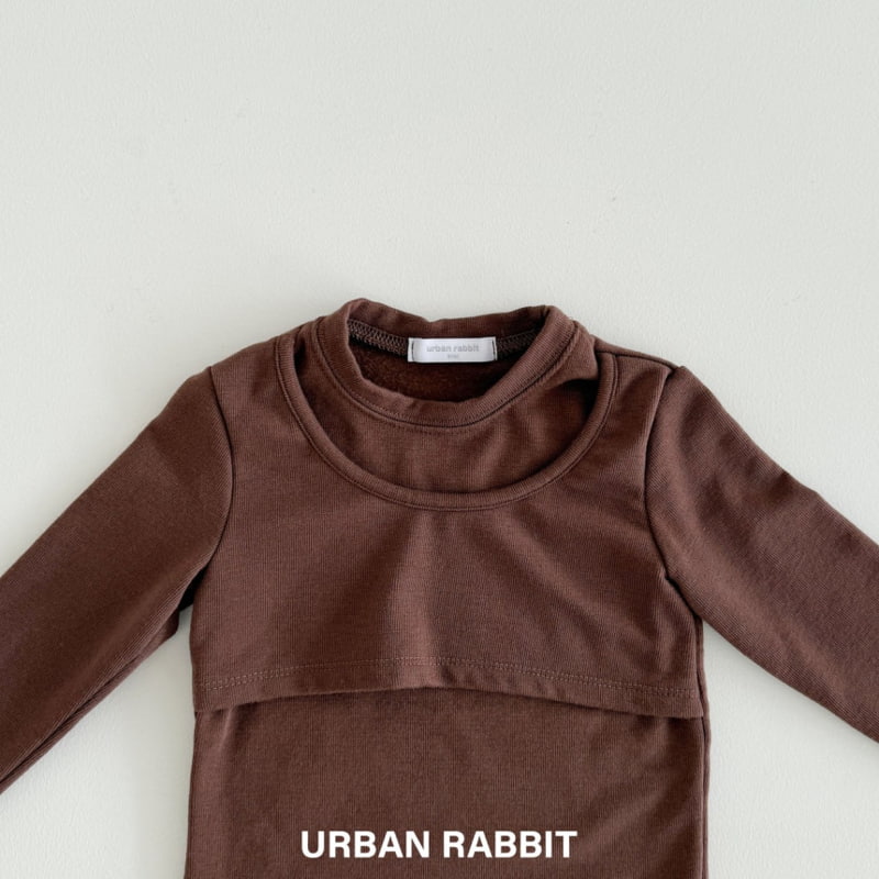 Urban Rabbit - Korean Children Fashion - #littlefashionista - Slim Fit Layered Tee - 3